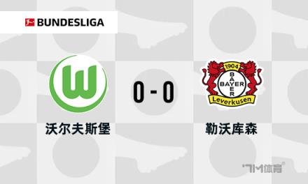 德甲-勒沃庫森0-0狼堡暫列第二穆基勒錯失空門