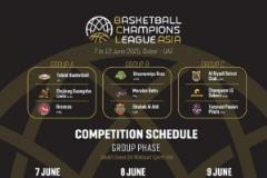 廣廈男籃亞冠小組賽賽程公布：6月7日至8日19點(diǎn)迎戰(zhàn)對(duì)手