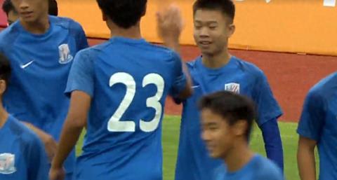 申花U14勢(shì)不可擋！37秒閃擊3分鐘2球里昂慘遭橫掃