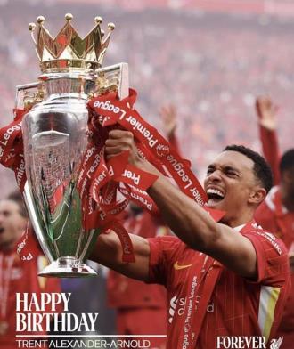 利物浦官方祝福阿諾德生日快樂，球迷：這比三連敗更糟糕