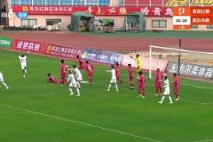 球迷直呼假球！中甲青島后衛(wèi)排球動作送點(diǎn)，遭延邊讀秒絕平