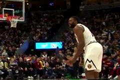 小喬丹這一下撅屁股是什么意思？