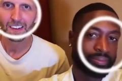 笑死了！名場(chǎng)面：歐文和東契奇上演暴力扣籃未遂！