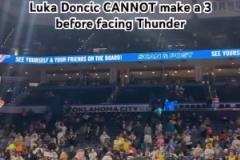 神奇盧卡！東契奇賽前連續(xù)5個三分不中，卻在比賽中手感火熱！