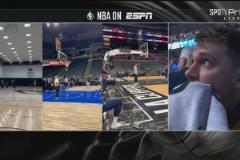 只有愛獨行俠播放致敬視頻，東契奇情緒失控直接掩面哭泣