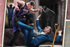 新世界名畫？美媒曬圖：東契奇親手埋葬尼科-哈里森！