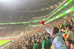 實(shí)拍：王大雷京魯大戰(zhàn)中疑似與國安北看臺(tái)球迷對(duì)罵