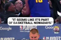 約基奇談和范甘迪爭球：我想要快發(fā)球，但他們阻止我，不讓這么干