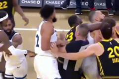 西部次輪出爐：勇士vs森林狼！此前格林曾鎖喉戈貝爾