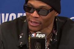 說到做到！威少賽前采訪：俄城是我的家 但我會盡力偷走一場勝利