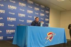 雷霆賽后主帥：我認(rèn)為我們犯規(guī)執(zhí)行的很好，這不是我們輸球的原因