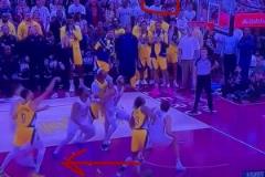 太有效果了！網(wǎng)友曬圖：哈利球還沒(méi)碰框，兩隊(duì)多名球員提前進(jìn)線！