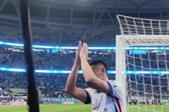 大連人的熱情到位了!英博DJ號召全場熱情歡迎客隊申花及遠征球迷