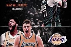 美媒這交易設(shè)想越來越離譜：湖人把東契奇送回獨行俠，換回濃眉和弗拉格