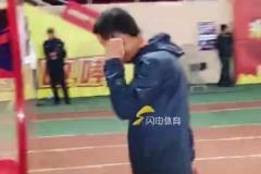 足協(xié)杯第3輪山東泰山vs青島紅獅，賽前馬永康主動與崔康熙握手