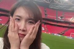 這錢花得值了！韓國電視臺小姐姐高價買機(jī)票來看孫興慜決賽