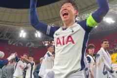 率隊奪歐聯(lián)杯冠軍！孫興慜振臂怒吼慶祝！